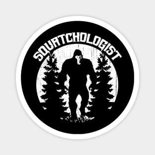 Bigfoot Squatchologist Magnet